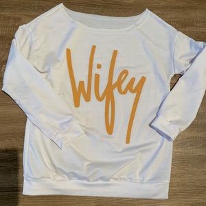 Small Lightweight Wifey Sweater